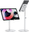 Cell Phone Stand, OMOTON Angle Height Adjustable Phone Holder, Aluminum Desktop Phone Dock for Desk, Compatible with iPhone 13/Mini/Pro/Max, All S...